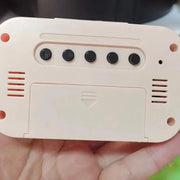 Cute Hello Kitty Alarm Clock Anime Sanrio Noctilucent Alarms Clocks Cartoon Kawaii Dormitory Clocks Desktop Decoration Kids Gift