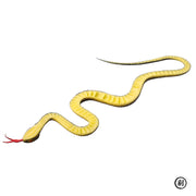 45cm Fake Realistic Rubber Toy Snake Simulation Anaconda Scary Halloween To Scare Birds Props Prank Trick Toy Accessories