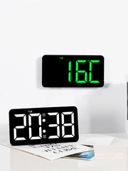 Digital Wall Clocks Larger LED Living Room Alarm Clocks Date Week Clock