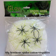 Dark Glow Halloween Spider Haunted House - Clippercart