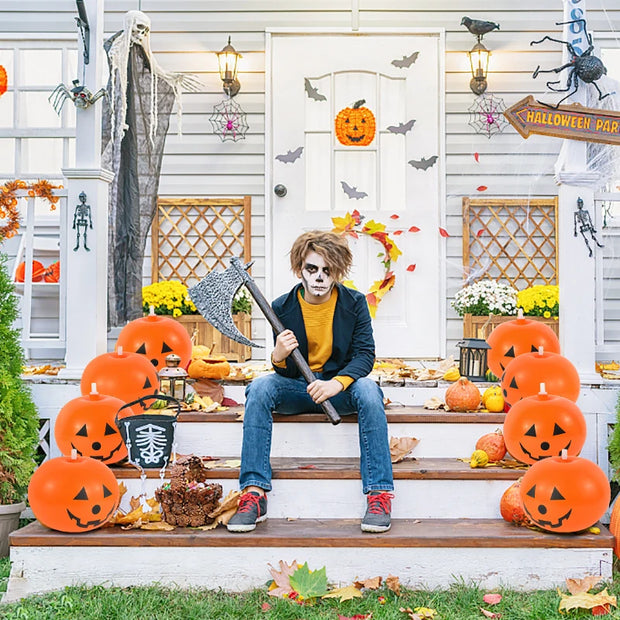 Halloween Ghost Face Balloon  - Clippercart