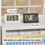 Mini LED Clock Electronic Digital Clocks Screen Desktop Clock For Home Office Table Clocks Snooze Desk Clock Bedroom Decor