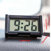Mini Digital Clock Large Screen Car Dashboard Electronic Clock Self-adhesive Mini Clocks Durable Car Clocks For Truck Dashboard