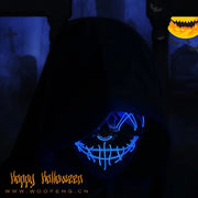 Halloween Neon Led Purge Mask Masque Masquerade Party Masks Light Grow in the Dark Horror Mask Glowing Masker