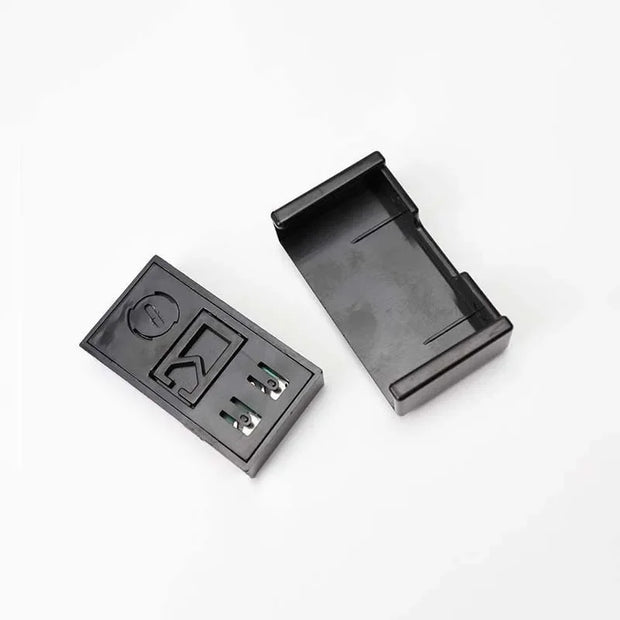 Mini Digital Clock Large Screen Car Dashboard Electronic Clock Self-adhesive Mini Clocks Durable Car Clocks For Truck Dashboard