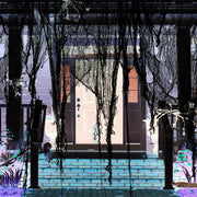 Halloween Decorations,Horror Bloody Gauze Spider Web,Creepy Party Decoration,Halloween Haunted House Party Props