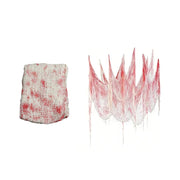 Halloween Decorations,Horror Bloody Gauze Spider Web,Creepy Party Decoration,Halloween Haunted House Party Props