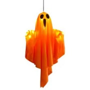 Halloween Decorations 19.6" Hanging Ghosts Light Up Kit Decor Indoor Bedroom Wall Outdoor Garden
