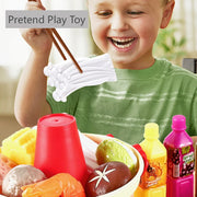 Children Pretend Play Kitchen Toy Simulation Food Vegetable Barbecue Cooking Sets Education Play House Interactive Toys For Girl