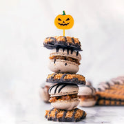 20/10PCS Plastic Halloween Toothpicks Mixed style Ghost Bat Spider Fruit Toothpicks Halloween Cupcake Party Decoration