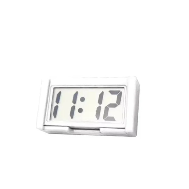 Mini Digital Clock Large Screen Car Dashboard Electronic Clock Self-adhesive Mini Clocks Durable Car Clocks For Truck Dashboard