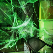 Dark Glow Halloween Spider Haunted House - Clippercart
