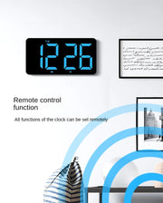 Digital Wall Clocks Larger LED Living Room Alarm Clocks Date Week Clock