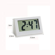 Mini LED Clock Electronic Digital Clocks Screen Desktop Clock For Home Office Table Clocks Snooze Desk Clock Bedroom Decor