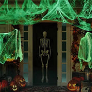 Dark Glow Halloween Spider Haunted House - Clippercart