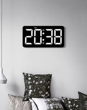 Digital Wall Clocks Larger LED Living Room Alarm Clocks Date Week Clock