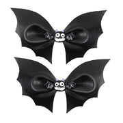 Halloween Ghost Costume Black Fancy Lace Witch Dress For Kids