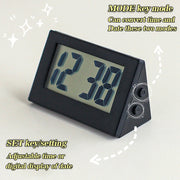 Mini LED Clock Electronic Digital Clocks Screen Desktop Clock For Home Office Table Clocks Snooze Desk Clock Bedroom Decor