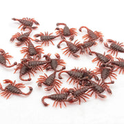 12/48pcs Halloween Simulation Bug Cockroach Spider Centipede Scorpion Plastics Prank Bug Funny Halloween DIY Decoration TMZ