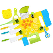 13 Pcs Montessori Kitchen Tools for Toddlers-Kids Cooking Sets Real-Toddler Safe Knives Set Knife Peeler Cooking with Plastic